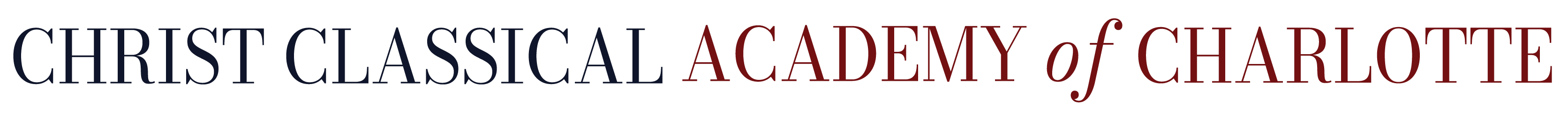 Logo for Christ Classical Academy of Charlotte